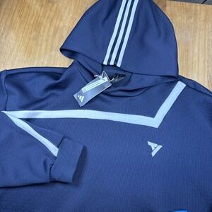NWT Adidas Trae Young HC Basketball Pullover Hoodie Mens XL Blue Athletic IB9440